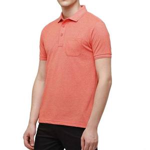 OEM Conception de logo d'impression personnalisée polos pour hommes à manches courtes en coton de qualité supérieure chemises polo pour hommes de couleur unie et respirante de grande taille - Product Image 3