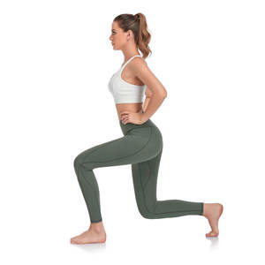 2025 Leggings de Yoga de haute qualité taille haute contrôle du ventre extensible doux brossé serré Gym Fitness Yoga sans couture collants - Product Image 6