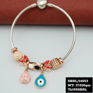 สร้อยข้อมือเงินแฟชั่นสุดฮิตดีไซน์ไม่เหมือนใครกำไล925เงินสเตอร์ลิงกำไลข้อมือเงินทันสมัย - Product Image 2