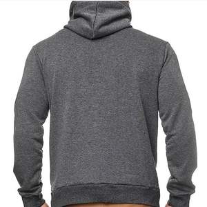 เสื้อฮู้ดผ้าฝ้าย100% สำหรับผู้ชายปรับได้คลุมหน้าและปาก450gsm GSM ย้อมสีล้วนสำหรับฤดูหนาว - Product Image 2