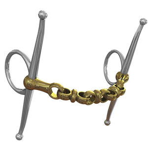 Full Cheek Veterinary Waterford <b>Mouth</b> Snaffle Bit Polished Smooth Mouthpiece All Horse Snaffle Bits Are Available Cheap price - Product Image 4