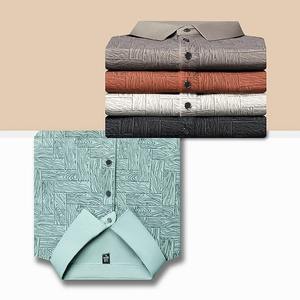 เสื้อโปโลผู้ชายธุรกิจลำลองเสื้อโปโลแขนสั้นพิมพ์ลายทางแบบเรียบง่ายเสื้อโปโลแฟชั่นสตรีทเสื้อผ้าผ้าฝ้ายขนาดใหญ่สำหรับฤดูร้อน - Product Image 1