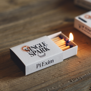 Boîte d'allumettes de sécurité de poche de marque d'acheteur fabriquée à la main dans le sud de l'Inde avec un matériau en carton durable - Product Image 2