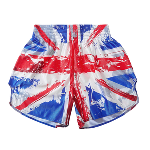 Pantalones Cortos de Muay Thai Sublimados de Alta Calidad, Hechos con Tela 100% Poliéster, Pantalones Cortos Personalizados para Kickboxing y Grappling, Pantalones Cortos de Boxeo - Product Image 1