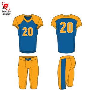 Uniformes de fútbol americano de corte regular Fácil de llevar Fútbol de talla grande - Product Image 3