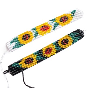 Marcapáginas de cuentas de semillas personalizables para regalos amantes de los libros regalo hecho a mano diseño personalizado marcapáginas con cuentas - Product Image 3