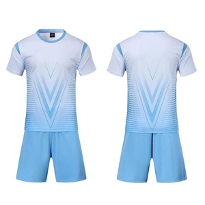Printed <b>Soccer</b> Jerseys Set for Men Quick Dry 2-Piece Sports Clothes New Season Customized Football Uniform Custom Logo Colors - Product Image 2