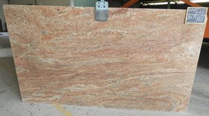 Azulejo de losa de granito de palisandro de diseño moderno, superficie pulida con acabado de llama para cocina, baño, uso al aire libre, forma de piedra Premium - Product Image 3