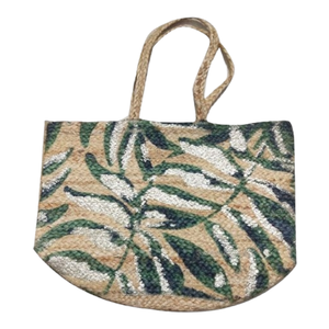 Sacs à provisions en Jute de haute qualité, Style personnalisé, motif de tissu, pièces de couleur, petite origine brute indienne - Product Image 5