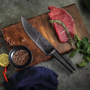 มีดเชฟมืออาชีพด้ามจับเรซินทำมือดีไซน์ใหม่ทำมือดีไซน์ใหม่สำหรับใช้ในครัว - Product Image 3