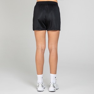 Men's Solid Black 100% Polyester <b>Board</b> Shorts with Mid Waist Drawstring Closure - Product Image 5