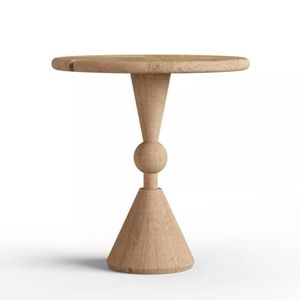 Mesa de Madera Moderna de Lujo Hecha a Mano, Duradera, con Construcción de Madera Sólida y Acabado Fino para Decoración de Sala de Estar - Product Image 1