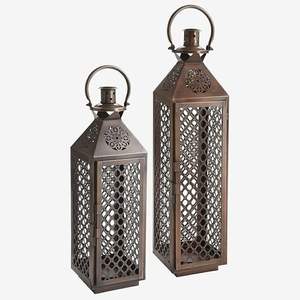 Luxury <b>Moroccan</b> <b>Lantern</b> Hanging Decor Cheap Price Gold Finish Custom Etch Designing Decorative <b>Lanterns</b> For Ramadan - Product Image 3