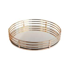 Round Tray Nickle Plated Metal Dry Fruits Bowl Polished Decorative Storage for Nuts Snack <b>Sweets</b> Durable <b>Party</b> Accessory - Product Image 6