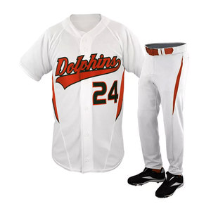 Conjunto de Pantalones y Camiseta de Béisbol Unisex con Cuello en V, Nuevo Estilo, Diseño Personalizado, Transpirable, de Secado Rápido, Anti-UV, Uniforme de Equipo, Opción de Talla Grande - Product Image 1