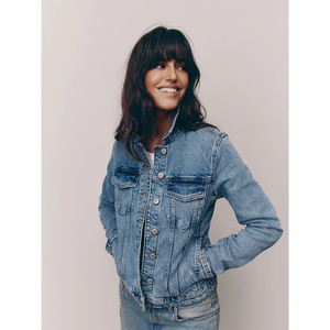 Grande demande Veste en jean lavable personnalisée pour femmes/Vestes en jean respirantes décontractées pour femmes à la mode avec logo personnalisé à vendre - Product Image 1