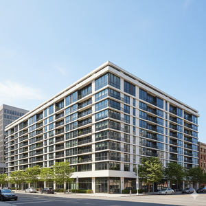 Ensemble de cuisine complet en MDF prêt à assembler, style européen moderne, blanc, shaker, projet JY, Vietnam - Product Image 1