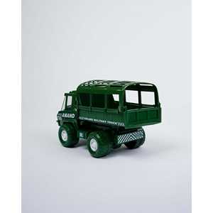 Camion militaire jouet ANAND pour enfants, en plastique et métal, idéal pour jouer, en promotion, idée cadeau - Product Image 3