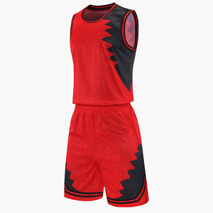 OEM Logo Personnalisable Basketball Jersey Uniform Haute Qualité Respirant Hommes Ensembles Bas quantité minimale de commande Vente Sublimation Conception - Product Image 1