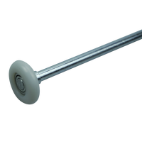 Roulette de porte de garage 2 pouces, roue à roulement en nylon avec noyau en acier au carbone, roulement 6200RS, roulette de porte sectionnelle robuste