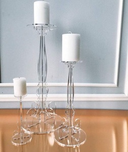 crystal glass <b>candle</b> <b>holder</b> home decor metal <b>holder</b> wedding decoration <b>candle</b> <b>holder</b> With New Handmade Glass Accessories - Product Image 1