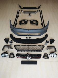 Pare-chocs avant pour VW <span class=keywords><strong>Golf</strong></span> 7 / 7.5 2013-2020 |   Pare-chocs avant de style GTI |   Kit carrosserie compatible |   Ajustement de style OEM - Product Image 4