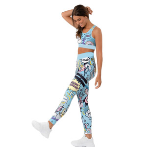 <b>Low</b> MOQ Custom Logo Plus Size Sublimation Women Scrunch Butt <b>Leggings</b> Yoga Pants Gym <b>Leggings</b> S-4XL - Product Image 3