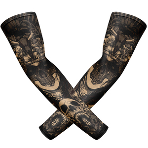 Mangas de brazo de tatuaje transpirables que absorben el sudor Unisex personalizadas al por mayor para entrenamiento pesca ciclismo Deporte Pantalones cortos estilo - Product Image 4