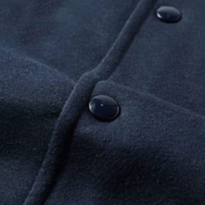 Chaqueta de invierno Letterman de calidad superior para hombre, cuello levantado con logotipo frontal, ropa informal, ropa al por mayor - Product Image 5
