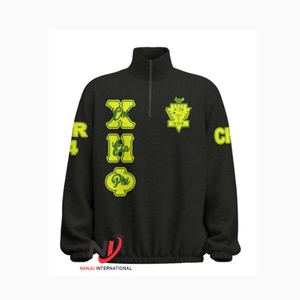 Wholesale Custom Satin <b>Varsity</b> <b>Jacket</b> for <b>Men</b> Greek Gear <b>Bomber</b> with Front zipper Closure for College Winter Season - Product Image 6