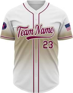 Maillots de baseball personnalisés pour les fans d'équipes sportives et les ligues coupe confortable et respirante avec noms et numéros personnalisés - Product Image 4