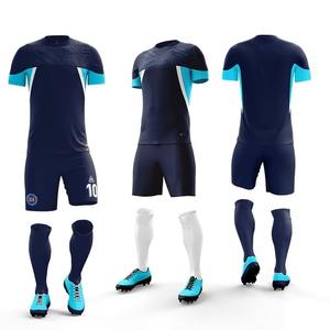 Proveedor al por mayor Nuevo diseño Ropa deportiva Balón de fútbol Jersey Camiseta de fútbol de alta calidad con patrón personalizado Servicio OEM - Product Image 1