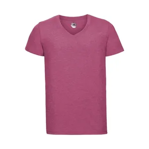 Camiseta Personalizada con Cuello en V HD para Hombre, para Merchandising Promocional - Product Image 1