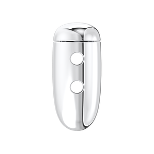 Bouchons à bascule en argent 925 de haute qualité Boucle de réglage à ressort à double trou Accessoires de bijoux OEM de fabricant du Vietnam - Product Image 2