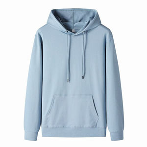 Pull à capuche en coton uni surdimensionné conçu sur mesure pour hommes femmes unisexe hiver sweats à capuche grande taille approvisionnement en vrac professionnel - Product Image 3
