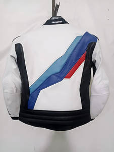 Veste de moto en cuir de qualité supérieure pour hommes-Vêtements de course et d'équitation imperméables - Product Image 3