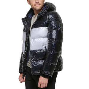 Loose Fit Puffer Jacket <b>Off</b> Shoulder Waterproof Winter Light Down Casual Duck Down Jacket Windproof Warm Bubble Men High Street - Product Image 5