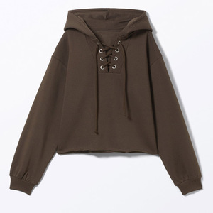 Sudadera con capucha con cierre de cordón Sudaderas con capucha gruesas de algodón unisex Logotipo personalizado Sudaderas con capucha de gran tamaño para hombres de peso pesado - Product Image 1