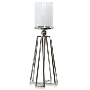 Bougeoir support dernier design écologique en métal verre bougie pilier titulaire bureau décoratif nouvel arrivage - Product Image 1