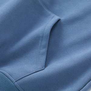 Vente en gros Sweat-shirt à capuche surdimensionné en éponge française personnalisé Sweat-shirt à capuche imprimé bouffant à broderie essentielle pour hommes - Product Image 6