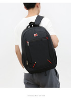 Sac à dos Oxford grande capacité personnalisé avec logo pour étudiants, compartiment rembourré pour ordinateur portable, petite série Pro