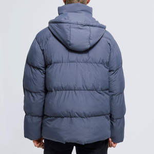 Chaquetas Acolchadas Premium para Hombre para Clima Frío, Ropa Exterior Elegante de Color Sólido para Actividades al Aire Libre en Invierno - Product Image 2