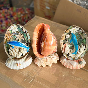 Coquilles d'ormeau bien polies Coquilles d'ormeau naturelles finies en douceur pour les bijoux faits à la main et l'approvisionnement décoratif du Vietnam - Product Image 1