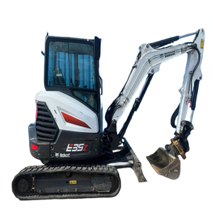 Nueva llegada usada Bob CAT E20 Mini excavadora 5ton peso de funcionamiento componentes del núcleo Motor caja de cambios bomba de engranajes para la venta - Product Image 3