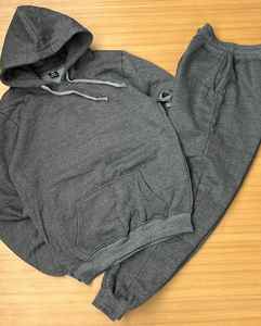 Nuevo diseño 2025, alta calidad, precio al por mayor, chándal para mujer, chándales transpirables de Color liso, forro polar tecnológico de algodón 100% - Product Image 3