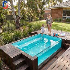 Premium Durable Above Ground Pool For Backyard Garden Resort Homestay With Full Set Supporting Equipment Swimming Pool - Product Image 2