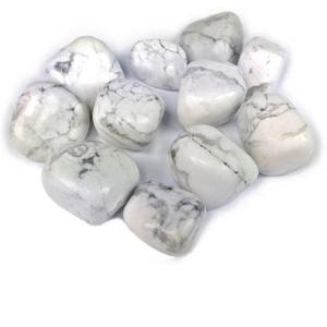 Meilleure qualité polie dégringolée Howlite cristal naturel pierre semi-précieuse artisanat à vendre - Product Image 3