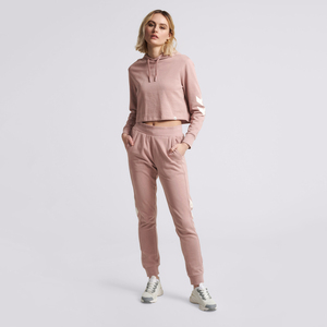 High Quality Women's Hooded Crop <b>Tops</b> with Puff Print Custom Logo Sweatshirt Best Design for <b>Winter</b> - Product Image 2