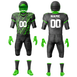 Équipement d'entraînement de rugby de football américain unisexe de qualité supérieure maillots cousus personnalisés grande taille style d'ensemble en gros pour le nom de l'équipe - Product Image 2