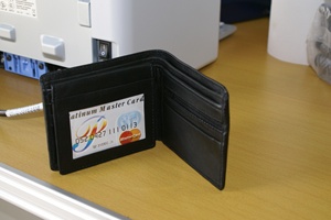 HMB-0699A Men's Luxury Fashion BiFold Genuine Leather <b>Wallet</b> Short RFID Protected Cover Closure Cotton Lining Pocket Size - Product Image 5
